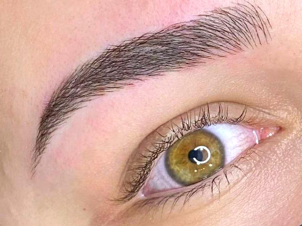 Combination Eyebrow Healing Stages